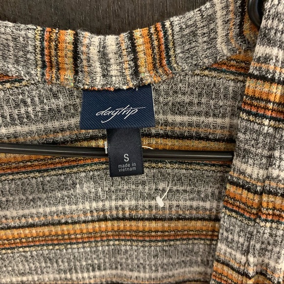 DayTrip Long Sleeve Striped Cardigan - Picture 4 of 4